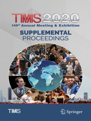 cover image of TMS 2020 149th Annual Meeting & Exhibition Supplemental Proceedings
